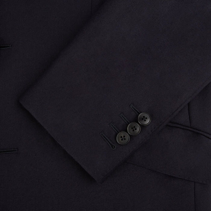 Long Navy Single Breasted Suit Image 6