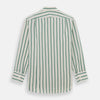 View 3 of product Green Double Track Stripe Mayfair Shirt