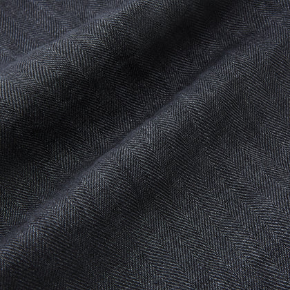 Ash Quilted Linen Herringbone Waistcoat Image 4