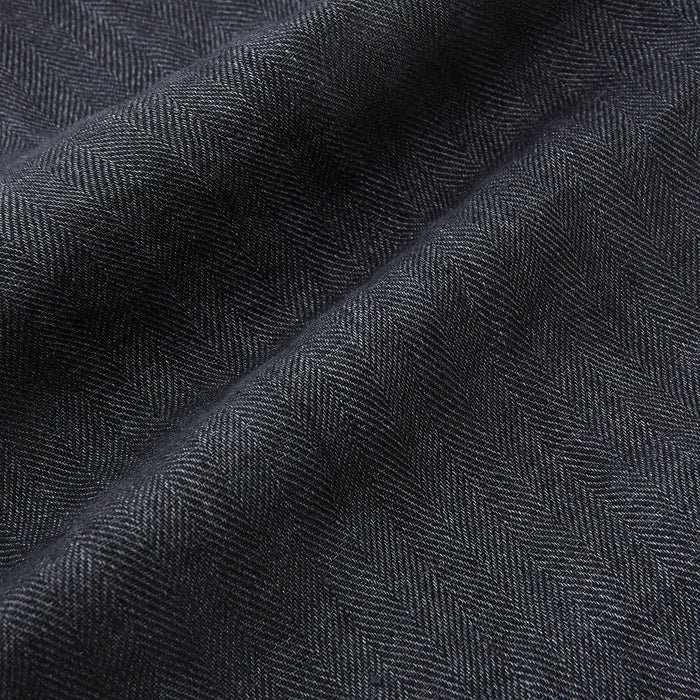 Ash Quilted Linen Herringbone Waistcoat Image 4