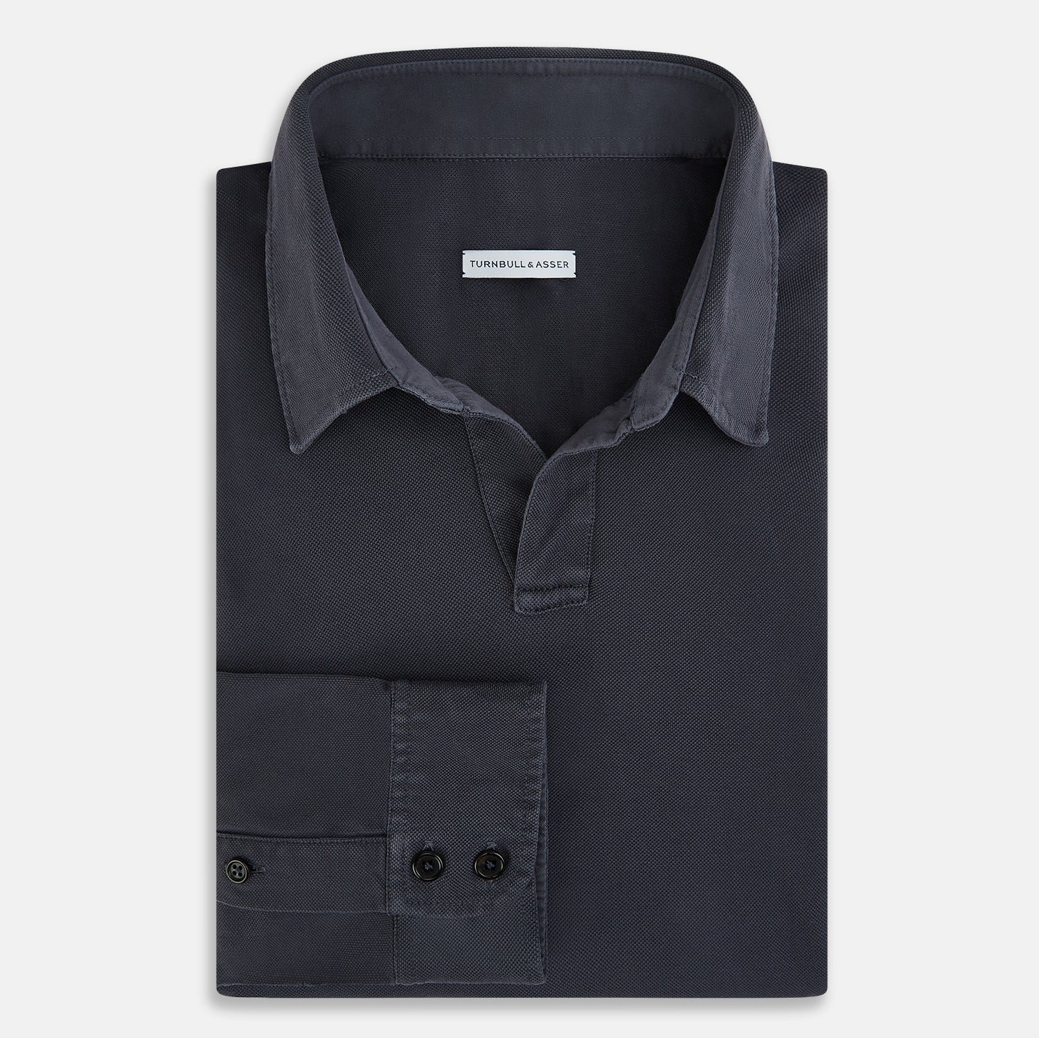 View 5 of product Charcoal Rugby Polo Shirt