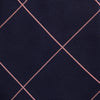 View 3 of product FONDANT PINK and WINDOW PANE NAVY SIlk TIE