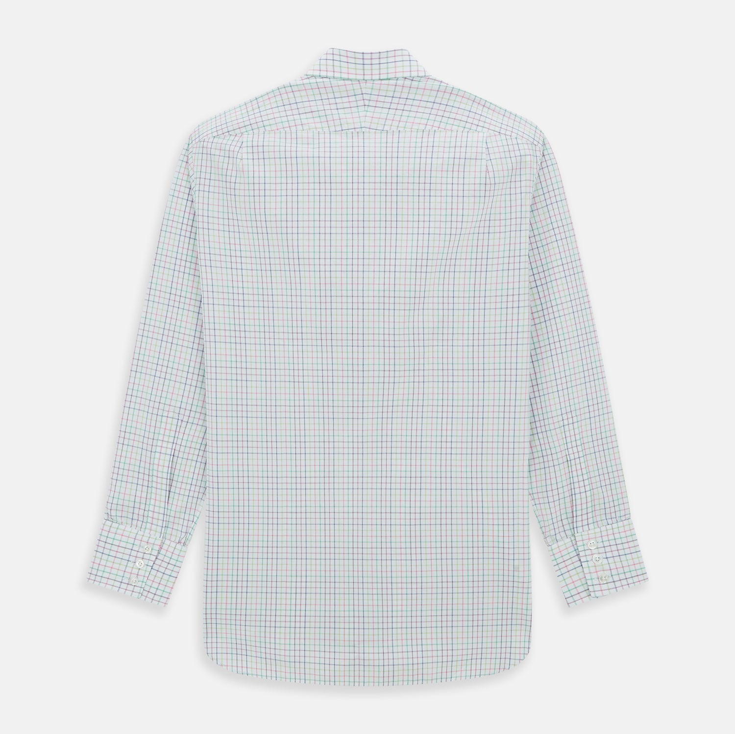 View 5 of product Multicoloured Double Grid Check Mayfair Shirt