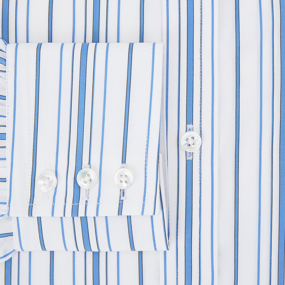 Blue Multi Stripe Mayfair Shirt