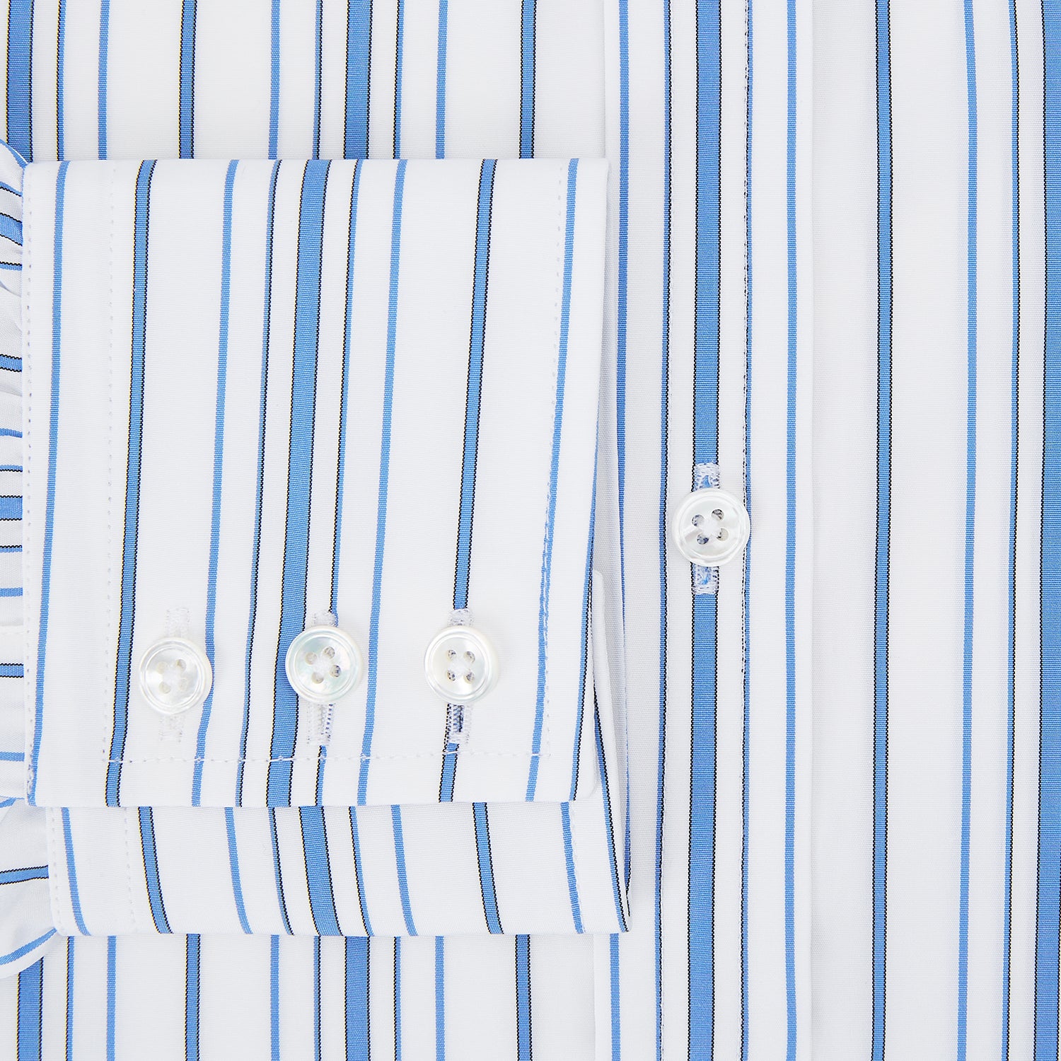 View 4 of product Blue Multi Stripe Mayfair Shirt