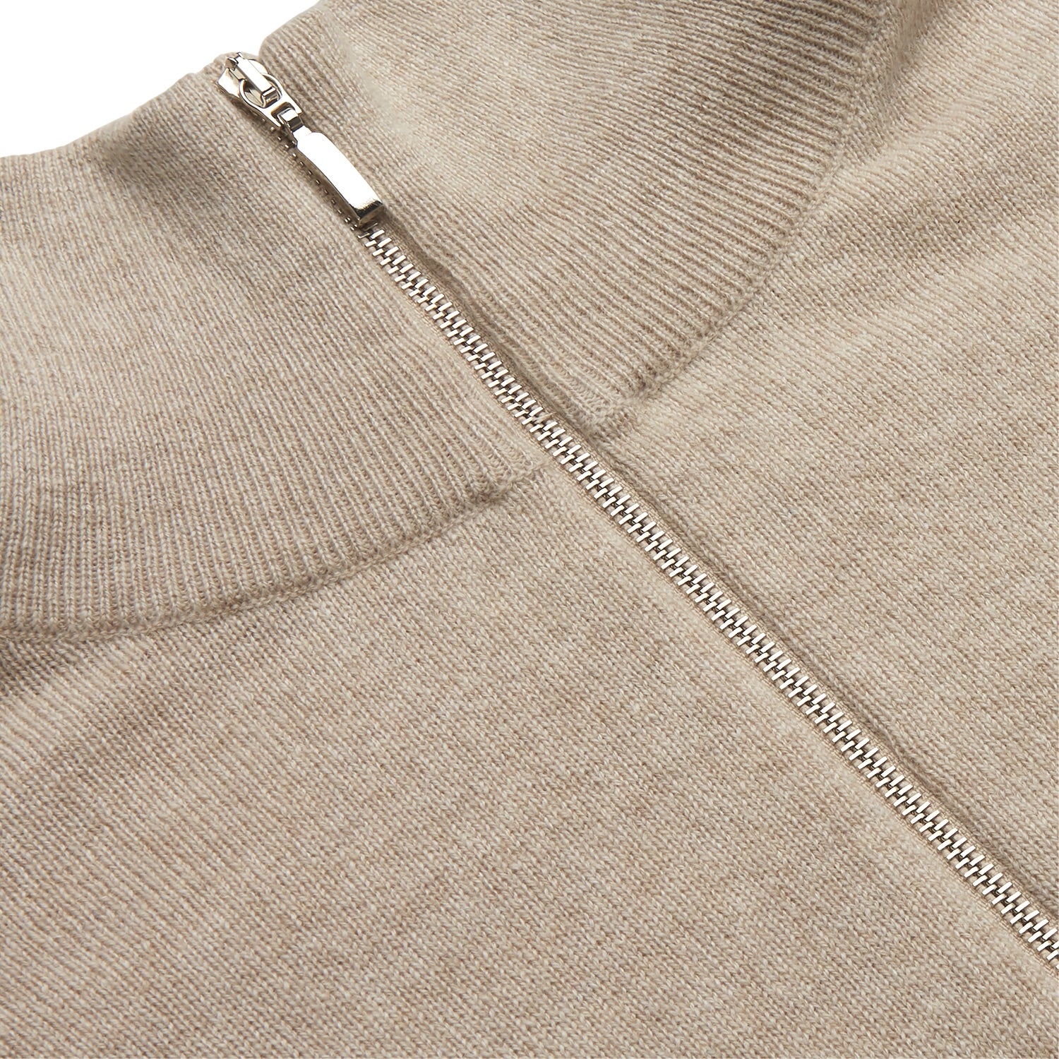 View 2 of product Beige Lennox Half-Zip Jumper