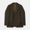 View 1 of product Green Multi Check Cashmere Barrington Blazer