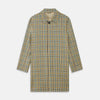 View 1 of product Green and Blue Multi Check Wool Elliot Coat