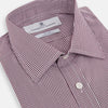 View 2 of product Burgundy Micro Check Mayfair Shirt