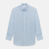 View 1 of product Pale Blue Cotton Cashmere Derby Collar Richmond Shirt
