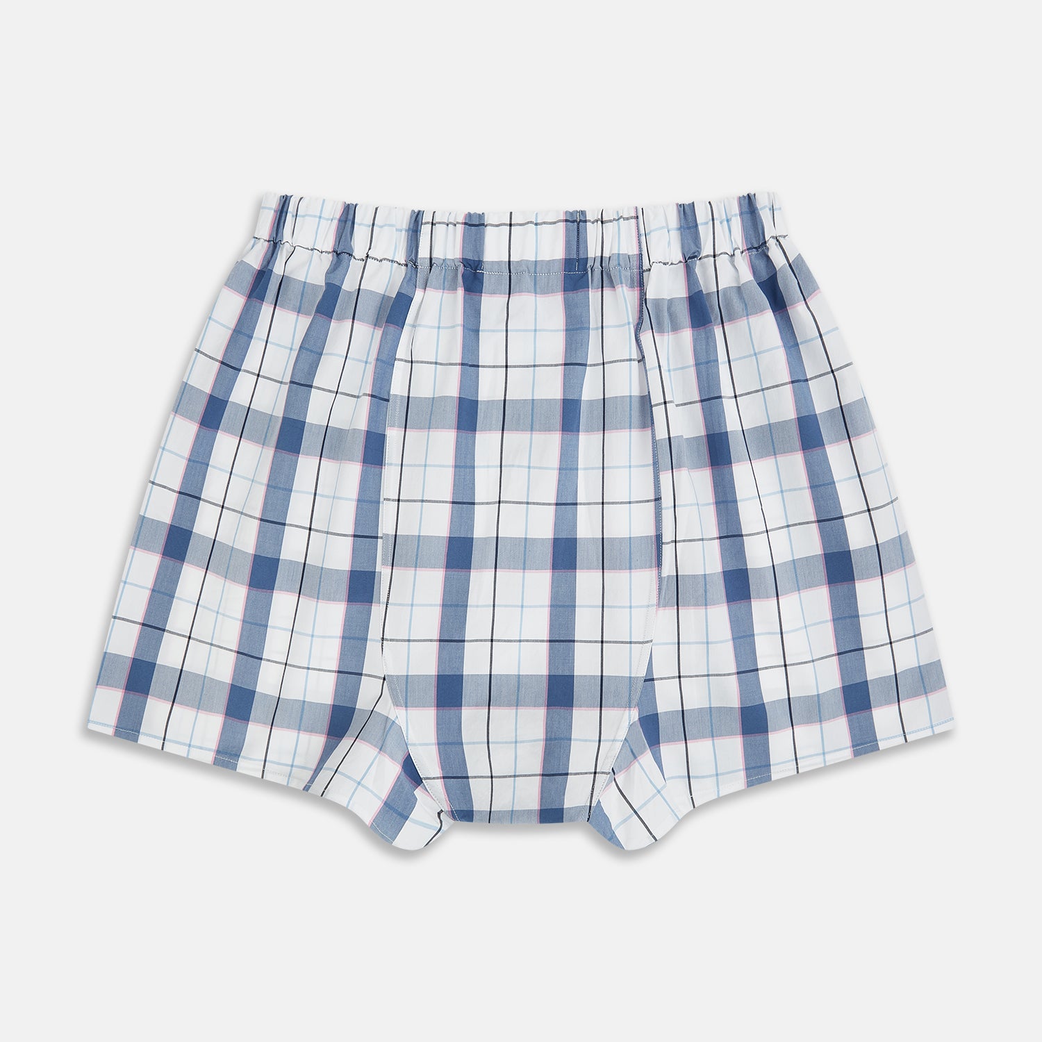 View 2 of product Blue Blazer Check Godfrey Boxer Shorts