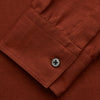View 3 of product Burgundy Cotton and Cashmere Weekend Fit Shirt with Dorset Collar and 1-Button Cuffs
