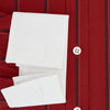 View 4 of product Dark Red Track Stripe Shirt with Contrast T&A Collar and Cuffs