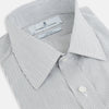 View 2 of product Midnight Blue Fine Track Stripe Mayfair Shirt