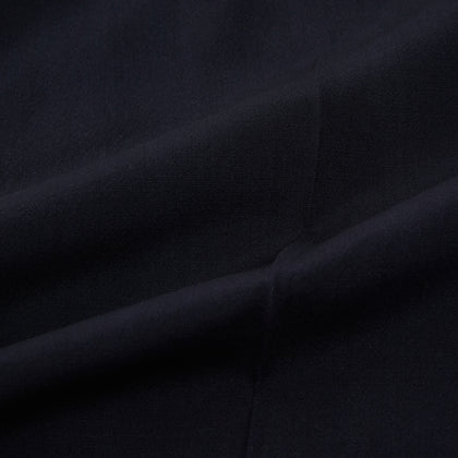 Midnight Blue Wool Henry Trousers Image 6