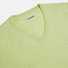 View 2 of product Pistachio Cashmere V-neck Jumper
