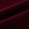 View 3 of product Burgundy Rib-Knit Cashmere Scarf