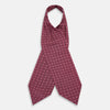 View 2 of product Burgundy Medallion Silk Cravat
