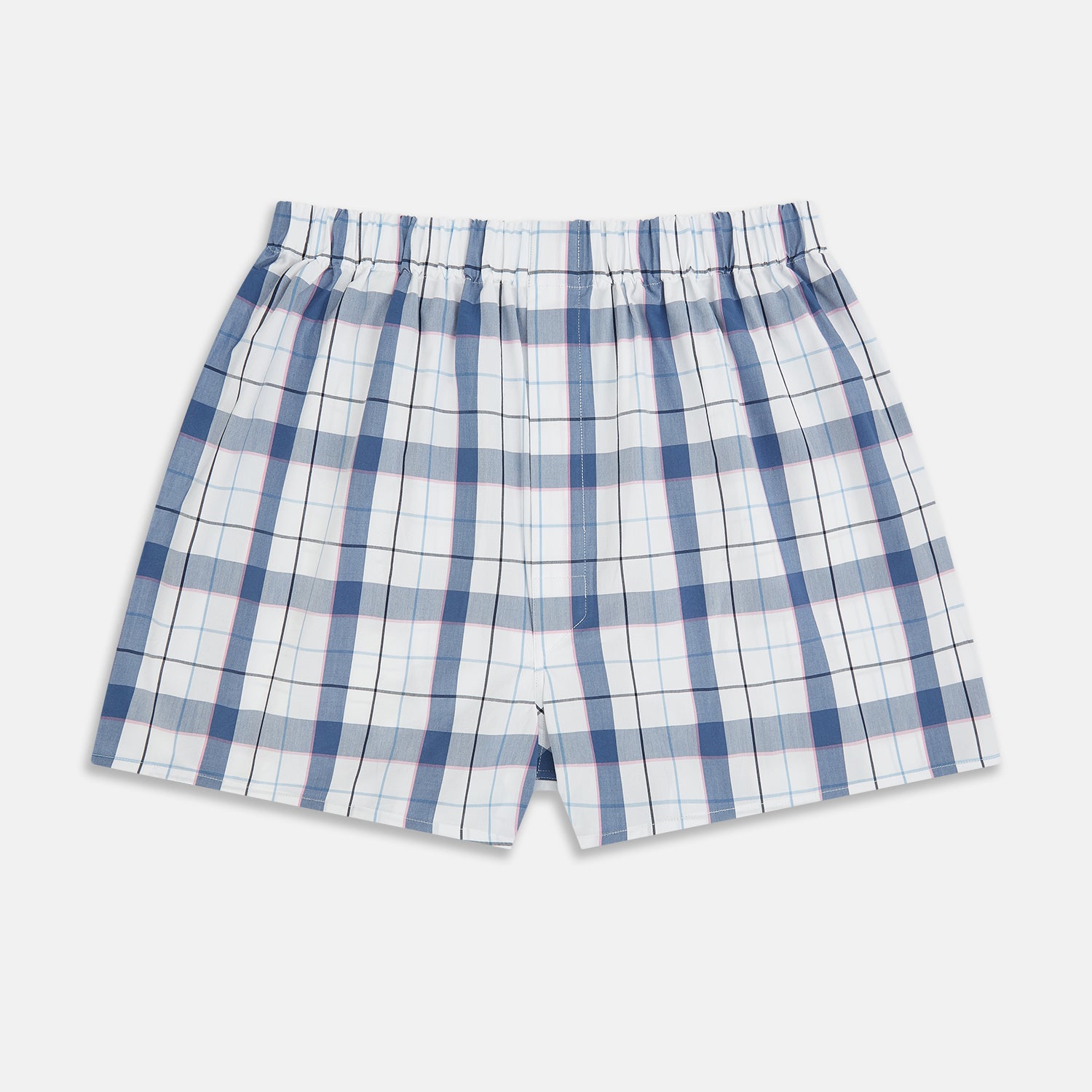 View 1 of product Blue Blazer Check Godfrey Boxer Shorts