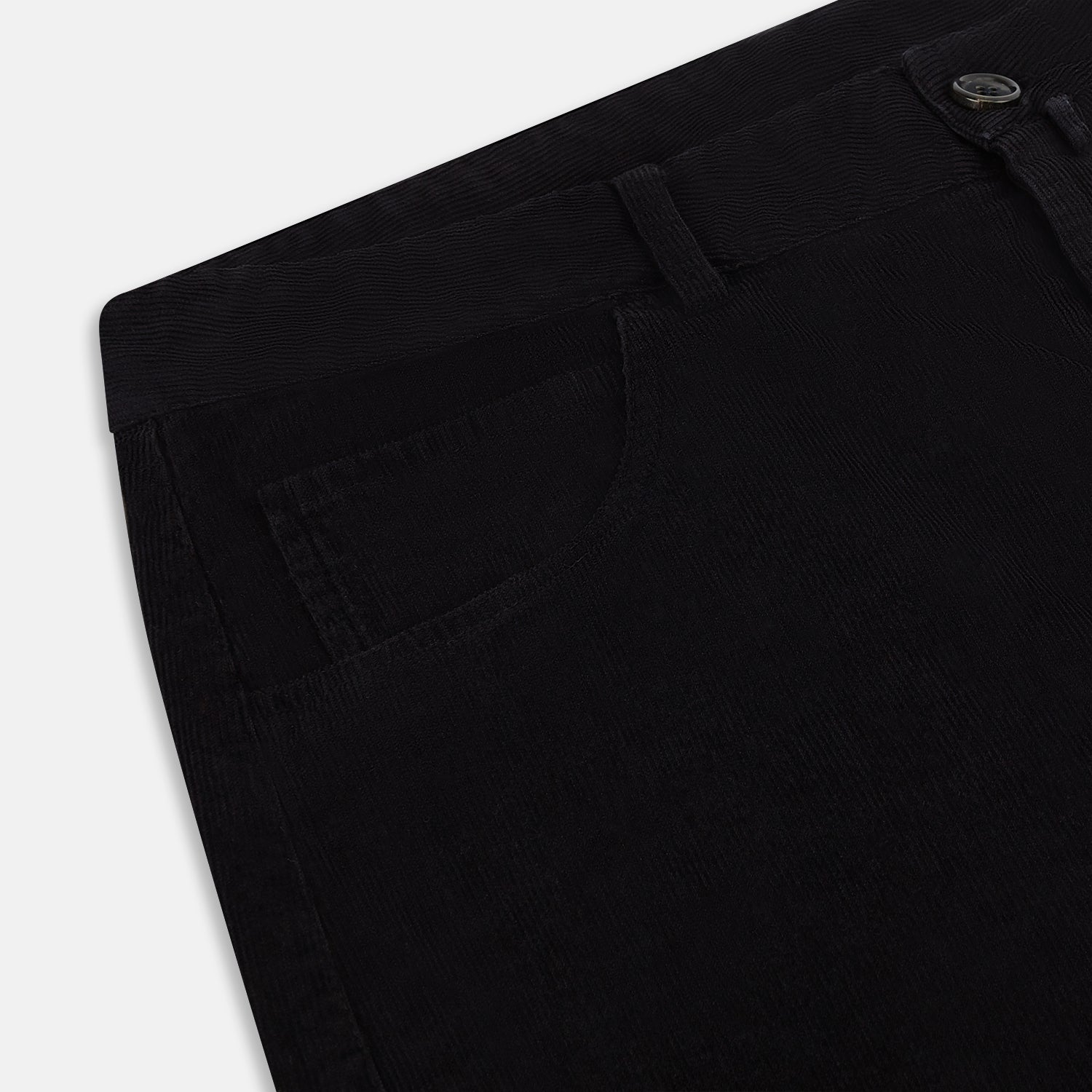 View 2 of product Navy Corduroy Charles Trousers