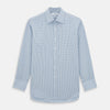 View 1 of product Blue Micro Shadow Check Mayfair Shirt