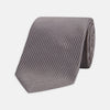 View 1 of product Dark Grey Plain Woven Lace Silk Tie