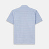 View 4 of product Pale Blue Multi Check Cotton Weekend Fit Williams Shirt