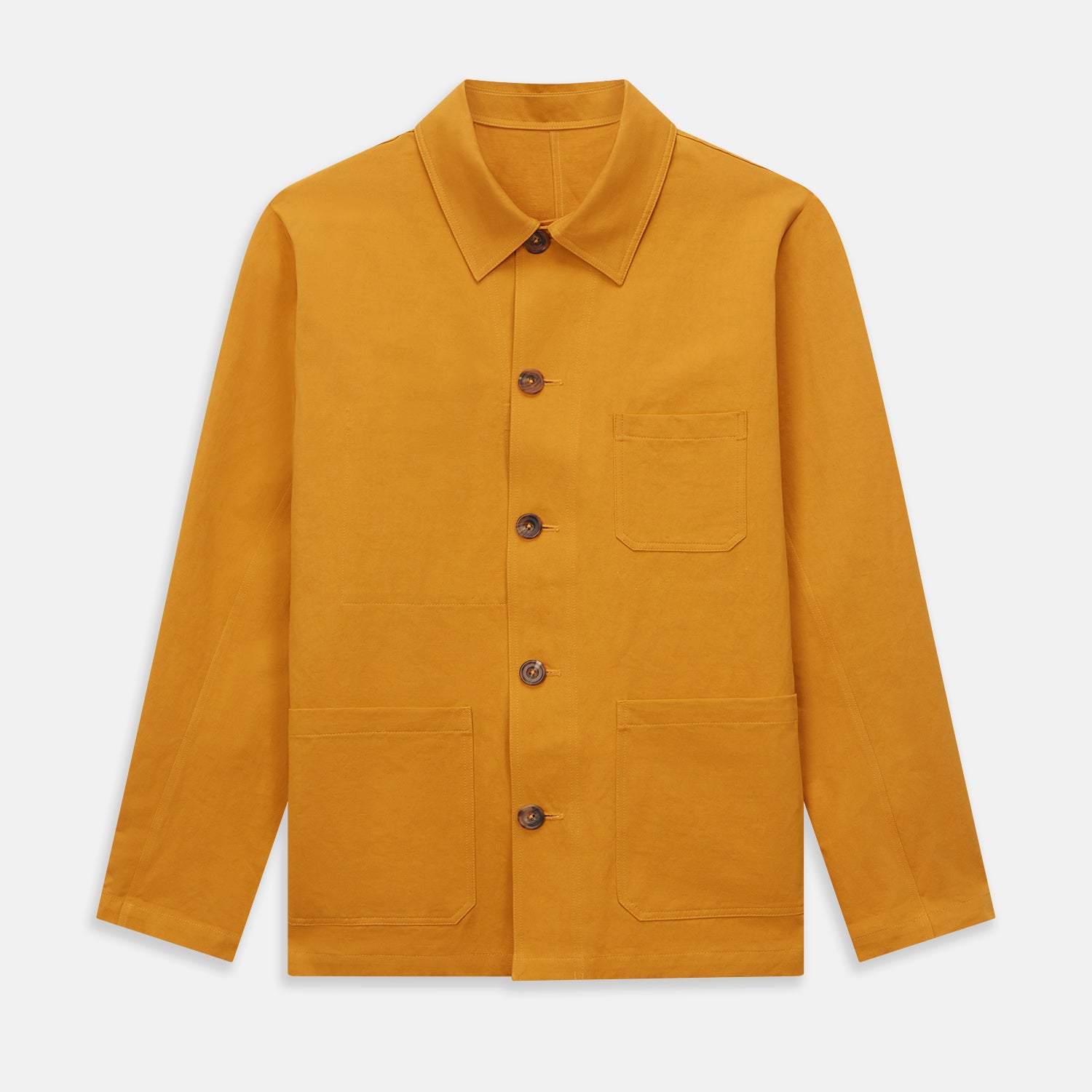 View 1 of product Ochre Cotton-Linen Remy Chore Jacket