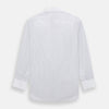 View 3 of product Multicoloured Music Stripe Shirt with Contrast Collar and Double Cuffs