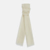 View 1 of product White Hand-Dyed Cashmere Scarf