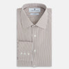 View 5 of product Coffee Micro Shadow Check Mayfair Shirt