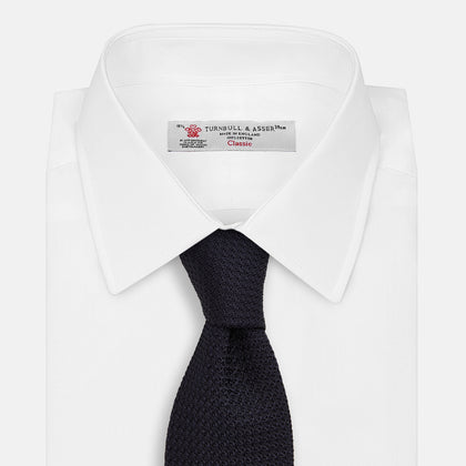 GRENADINE NAVY TIE Image 1