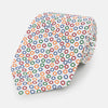 View 1 of product Confetti Circle White Silk Tie