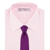 View 4 of product Pink End-on-End Shirt with T&A Collar and Double Cuffs