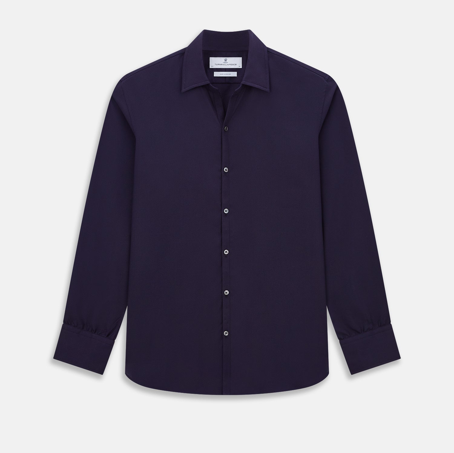 View 1 of product Navy Textured Windsor Shirt
