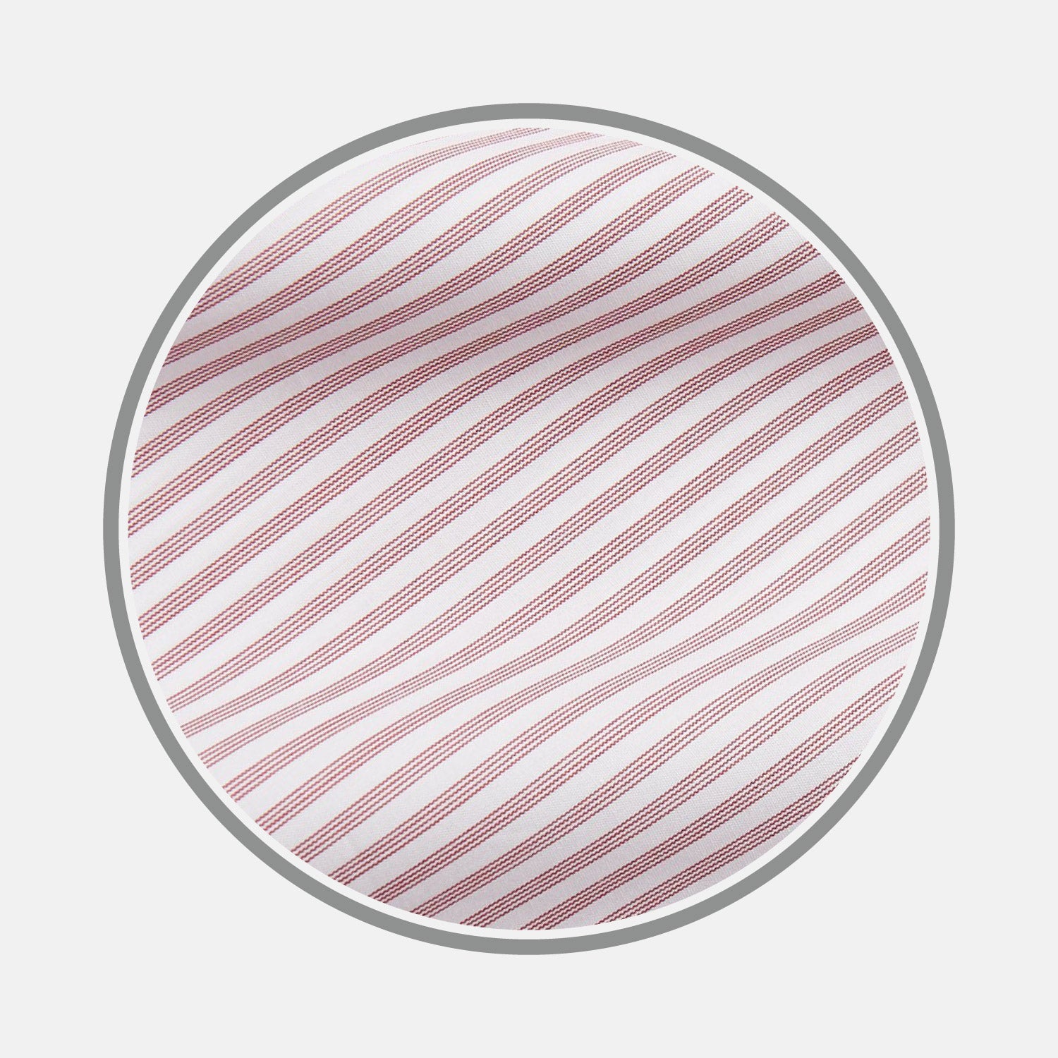 View 1 of product Burgundy Stripe West Indian Sea Island Cotton Fabric
