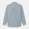 View 5 of product Green and Blue Cotton Multi Check Weekend Fit Finch Shirt