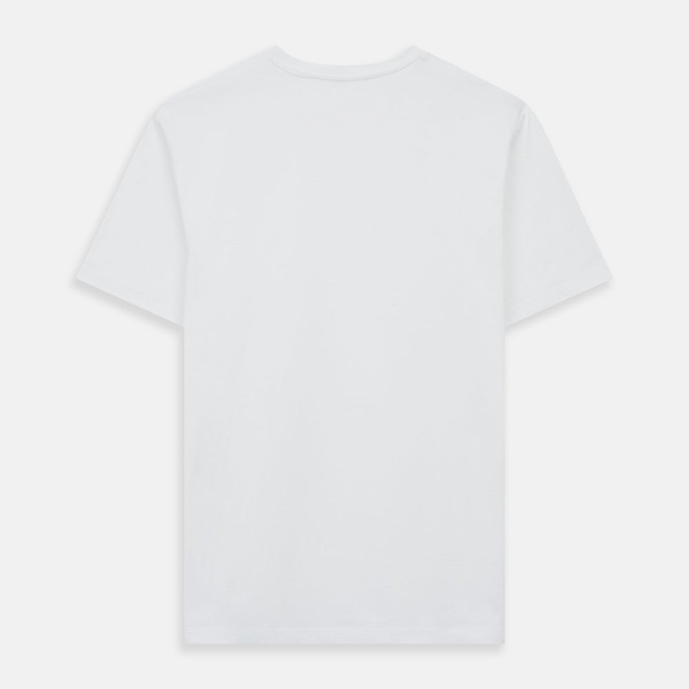 White Davey Cotton T-Shirt