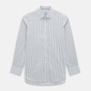 View 1 of product Blue and Coffee Tattersall Check Mayfair Shirt
