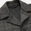 View 2 of product Grey Multi Check Wool Bernard Car Coat