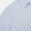 View 6 of product Blue and Burgundy Multi-Stripe Westminster Shirt