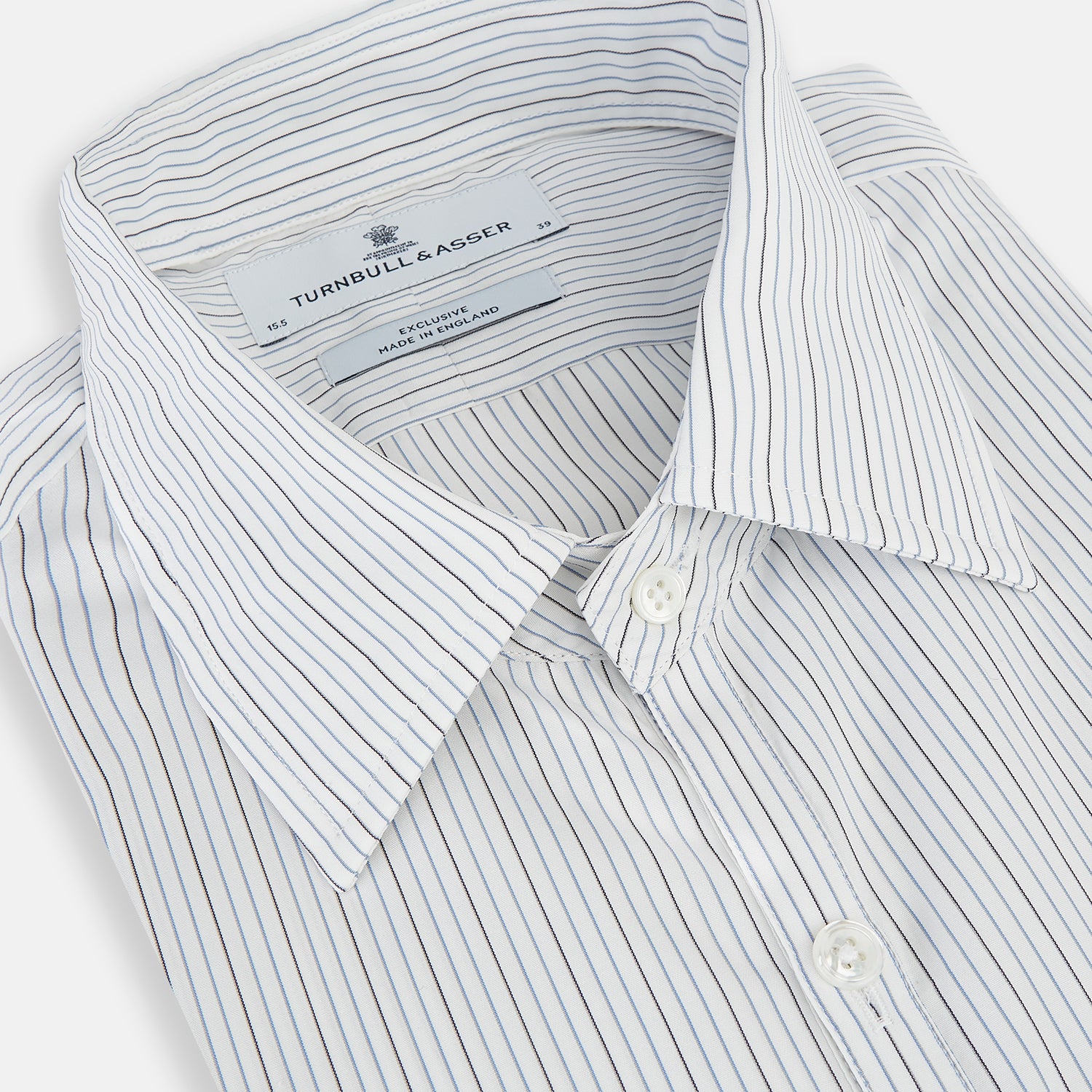 View 2 of product Grey and Blue Pinstripe Westminster Shirt