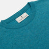 View 2 of product Teal Glenn Crew Neck Jumper