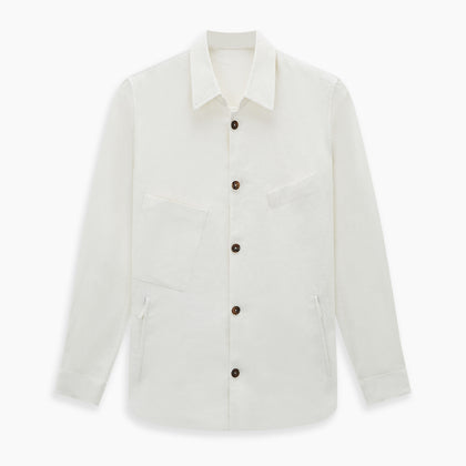 Vanilla Linen Holland Shacket Image 5