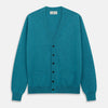 View 1 of product Teal Lachlan Cashmere Cardigan