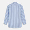 View 5 of product Pale Blue Multi Stripe Cotton Regular Fit Whitby Shirt