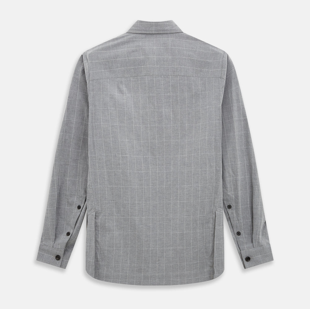 Grey Check Hampstead Overshirt