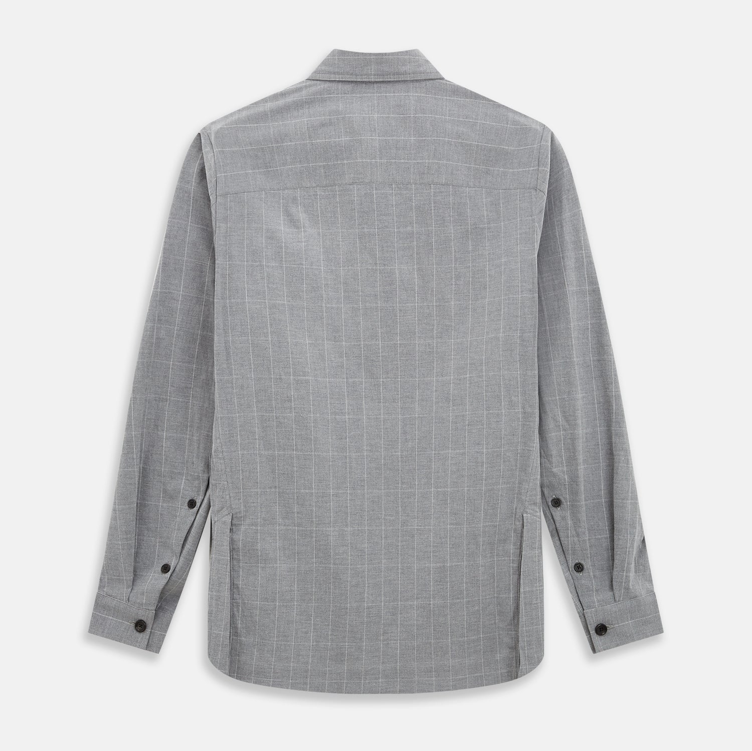 View 3 of product Grey Check Hampstead Overshirt