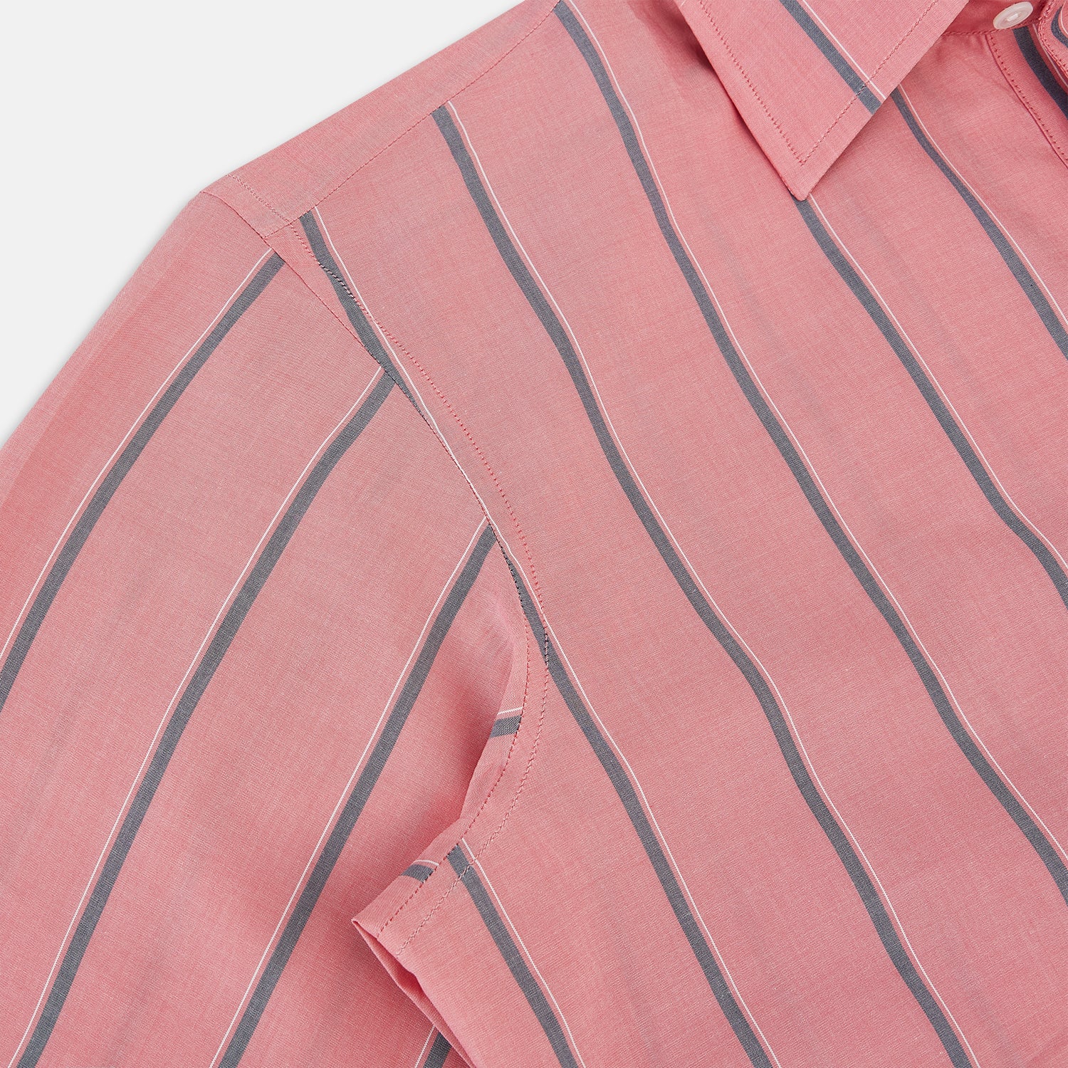 View 6 of product Coral Pink Track Stripe Westminster Shirt