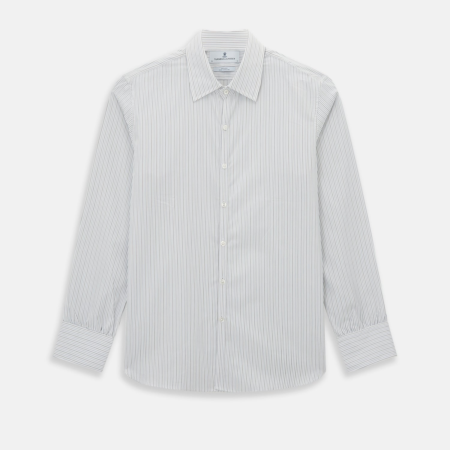 View 1 of product Grey and Blue Pinstripe Westminster Shirt